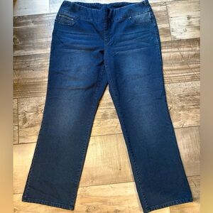 Slimsation Stretch Pull On Ankle Jean, 18W